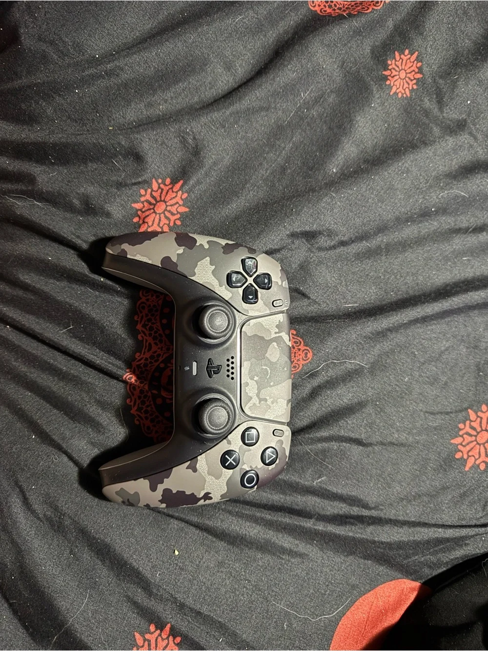 Camouflage Wireless Gaming Controller - Black Gray